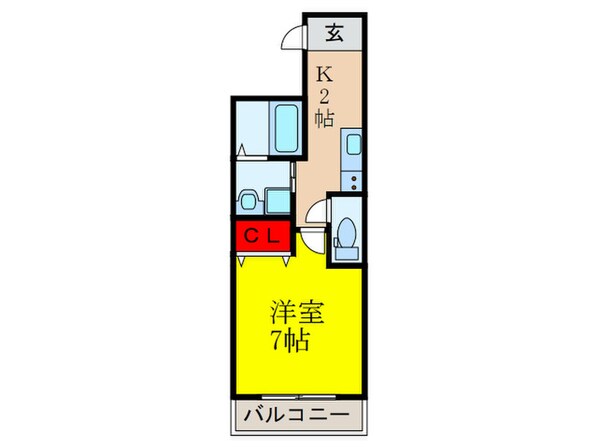 フジパレス柴島Ⅱ番館の物件間取画像